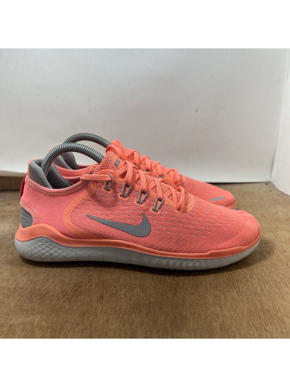 Nike Free RN Women's Running Shoes Size 8.5 Crimson Pulse Pink Gray 942837-800
